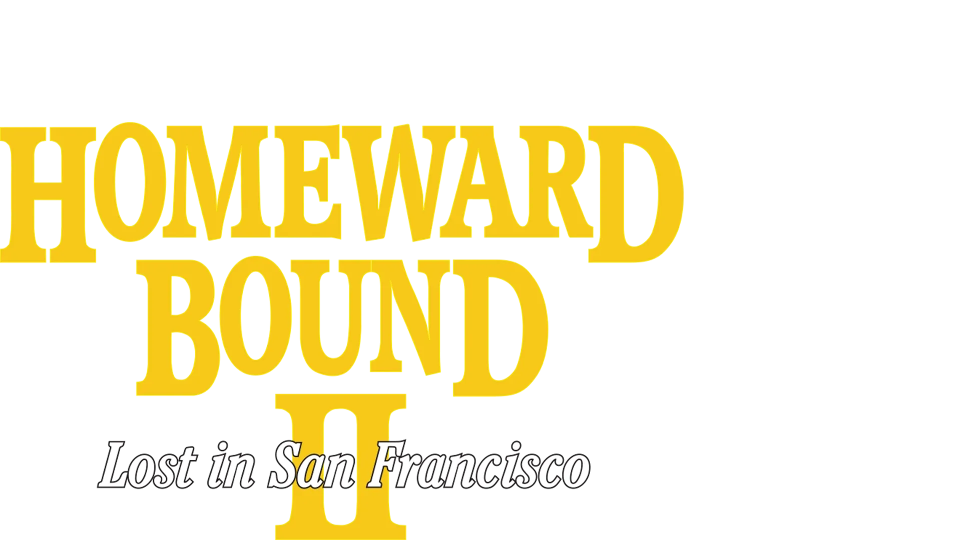 Homeward Bound II: Lost in San Francisco