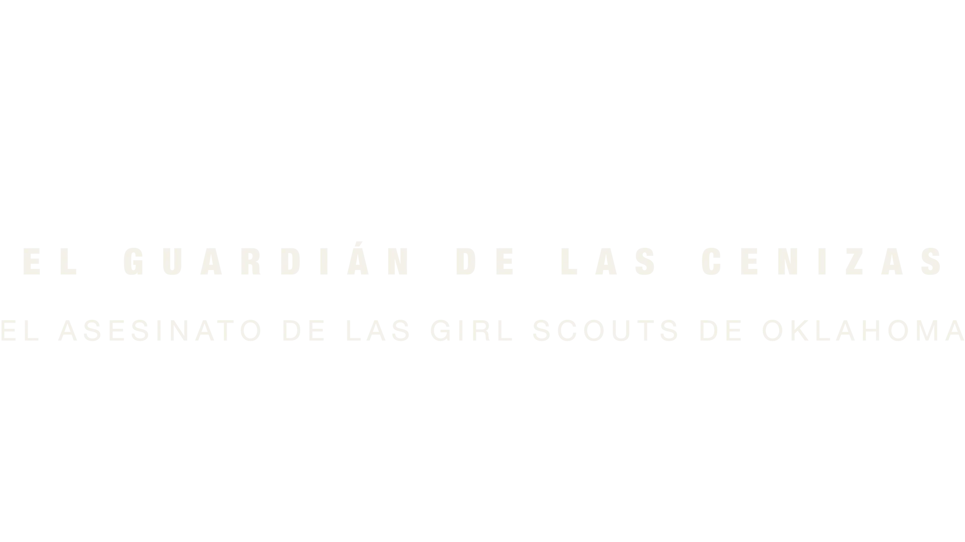 El guardián de las cenizas: el asesinato de las Girl Scouts de Oklahoma