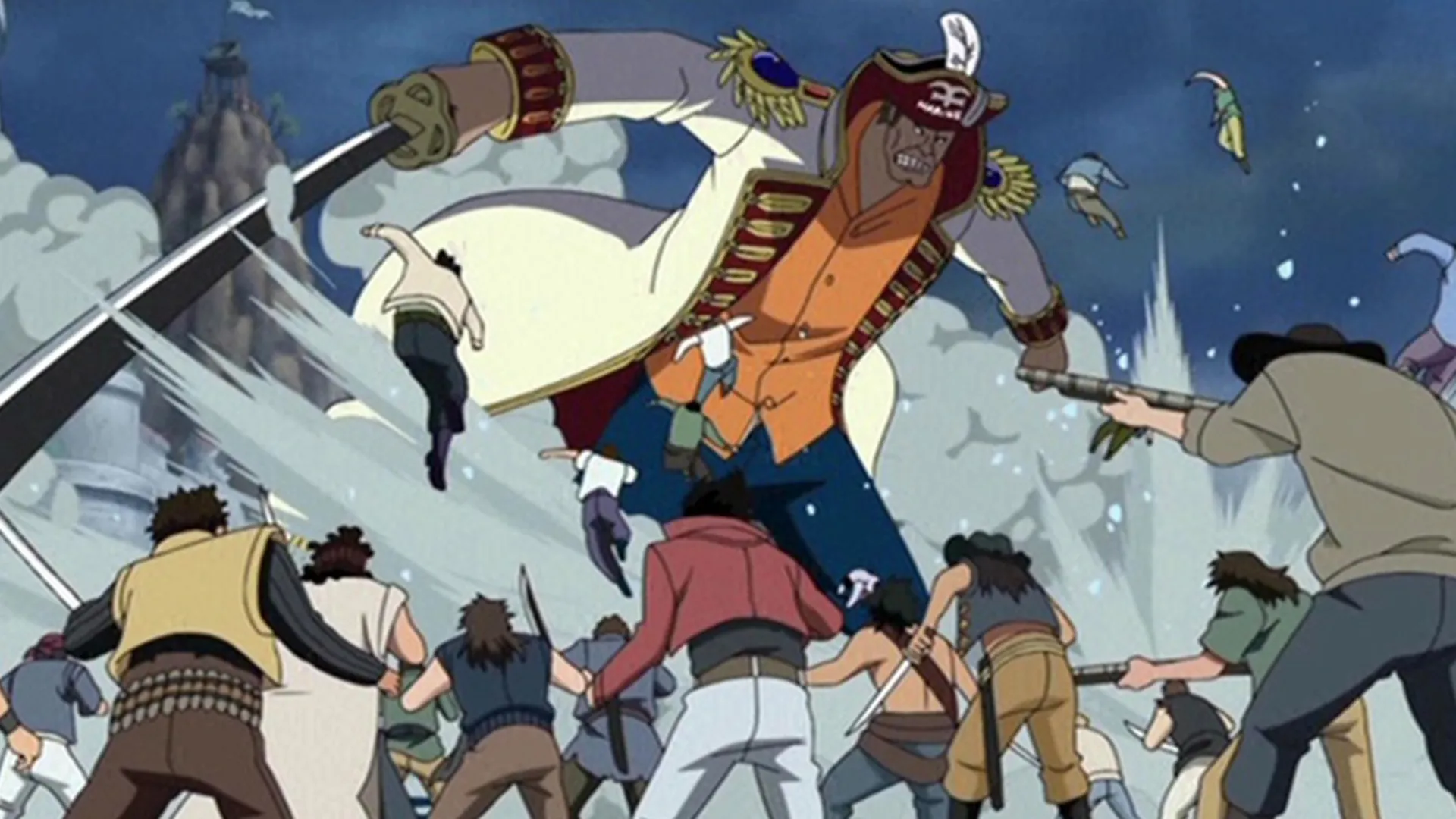 thumbnail - S20:E15 Le mur d'encerclement se dresse ! Les pirates de Barbe Blanche acculés.