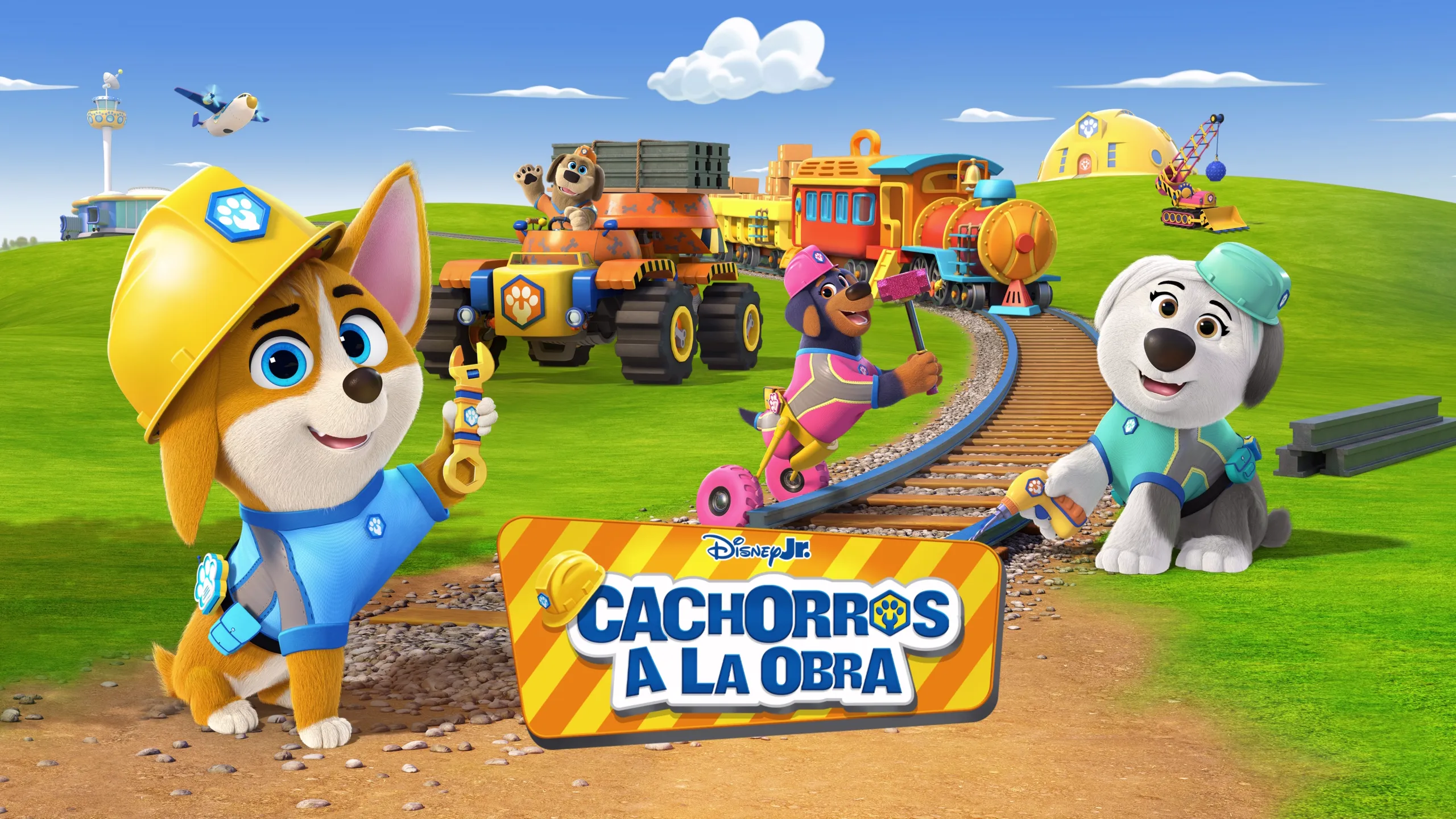 Cachorros a la obra