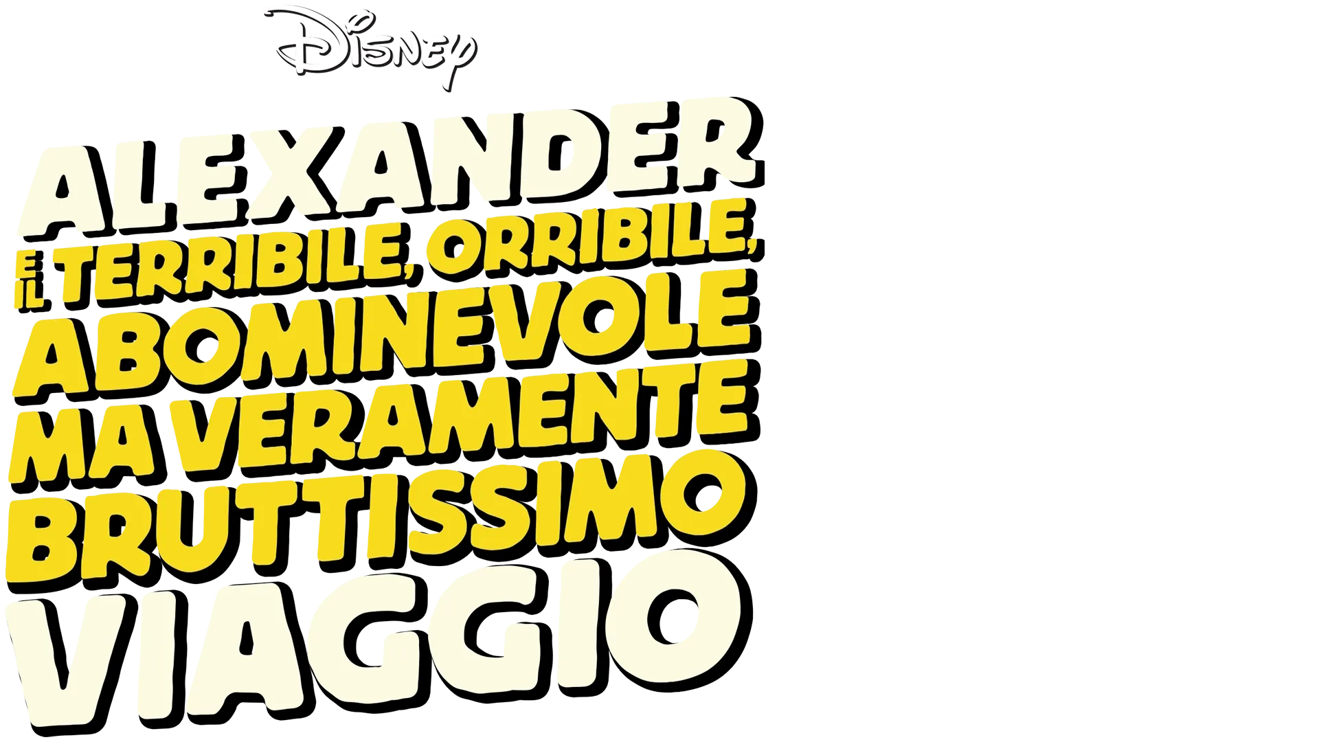 Alexander e il terribile, orribile, abominevole ma veramente bruttissimo viaggio