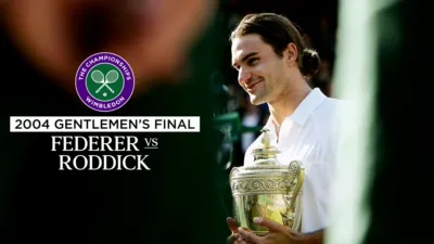 thumbnail - 2004 Gentlemen's Final: Federer vs. Roddick
