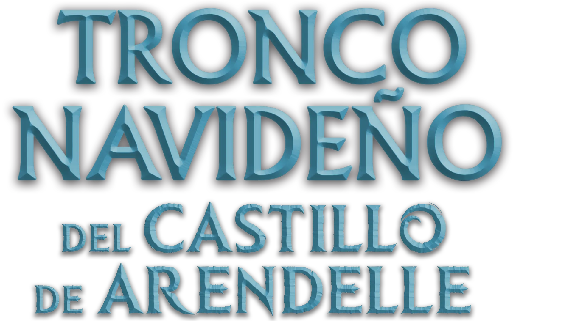 Tronco navideño del castillo de Arendelle