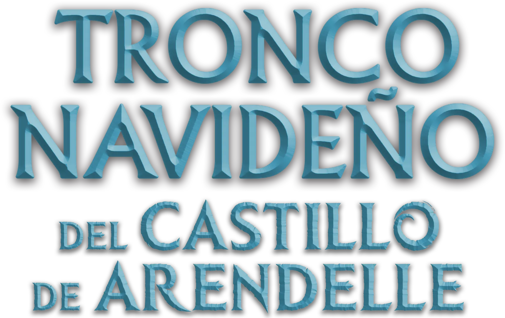 Tronco navideño del castillo de Arendelle