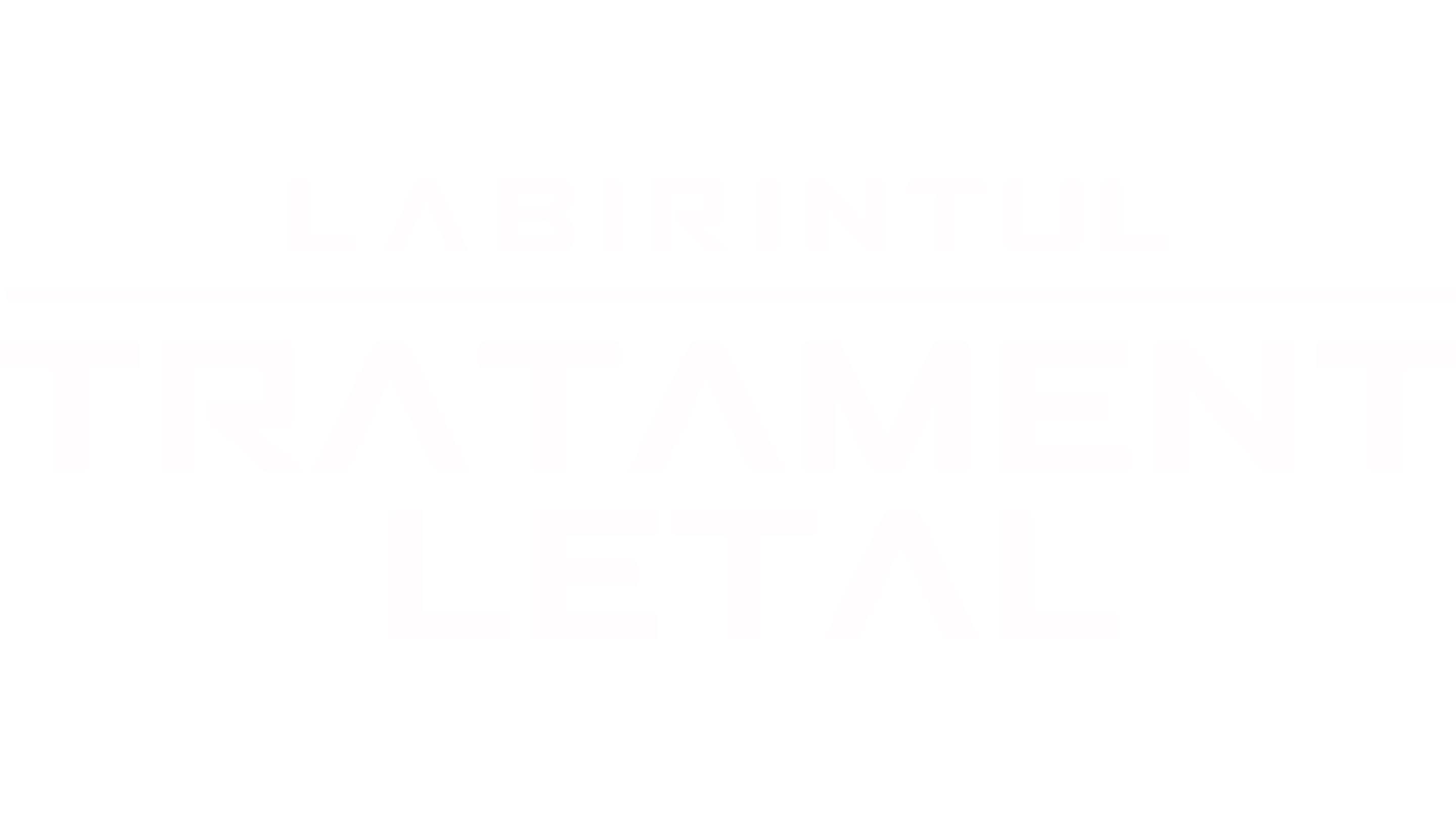 Labirintul: Tratament letal