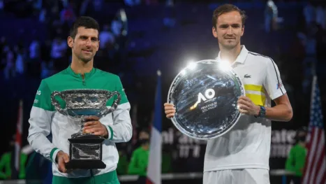 thumbnail - 2021 Men's Final: Djokovic vs. Medvedev