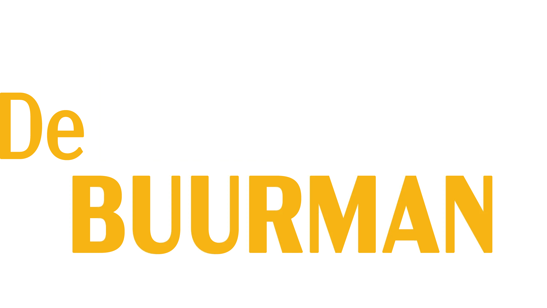 De nieuwe buurman