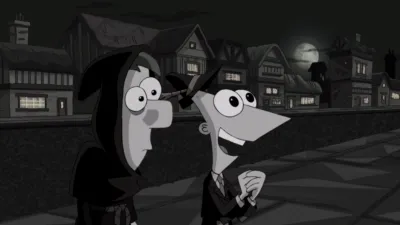 thumbnail - S1:E22 The Monster of Phineas-n-Ferbenstein / Oil on Candace