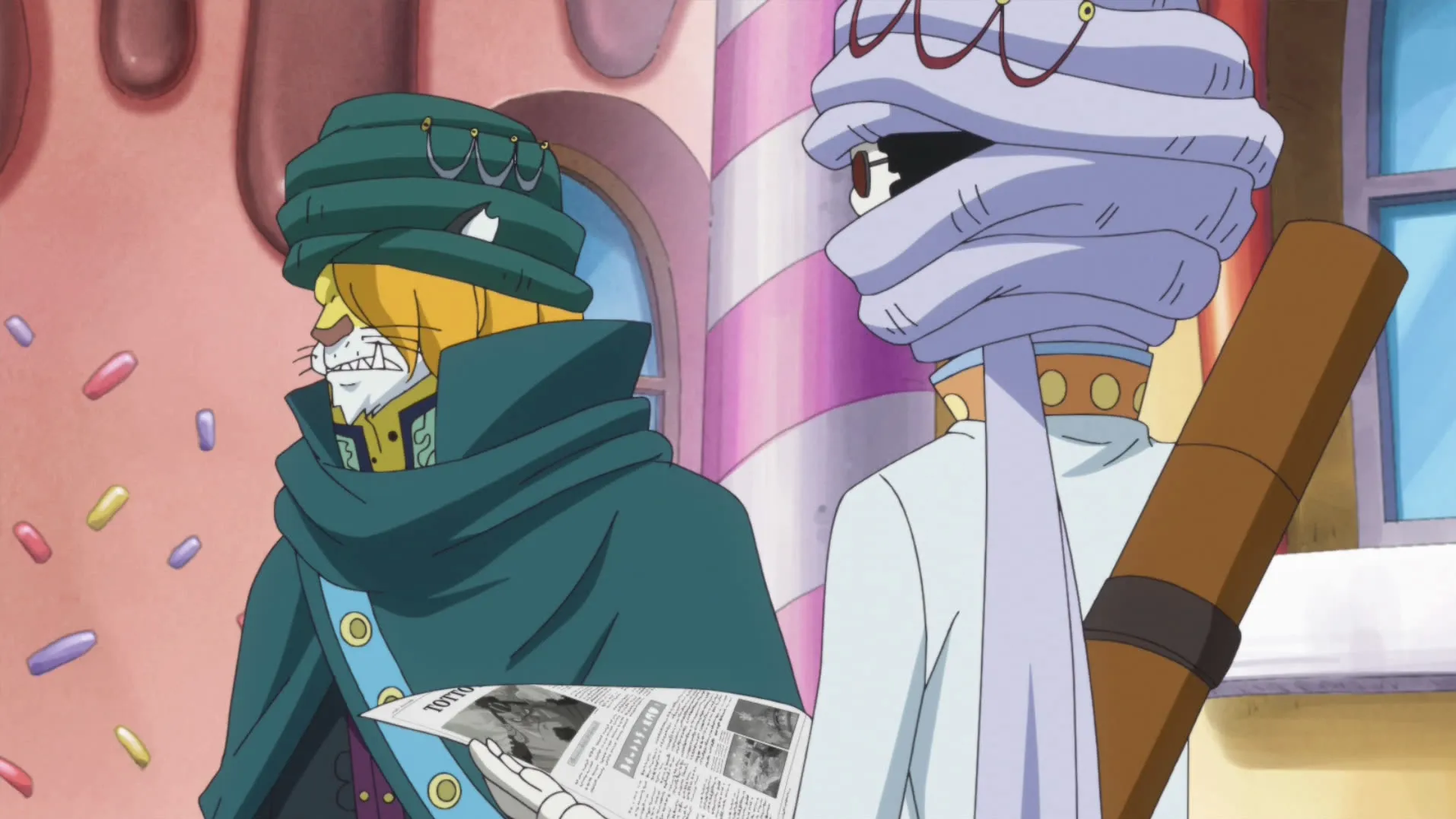 thumbnail - Whole Cake Island: E795 (Dub) A Giant Ambition! Big Mom and Caesar!