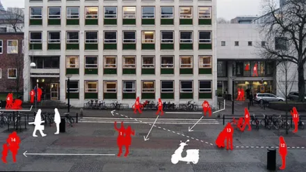Händelse vid bank