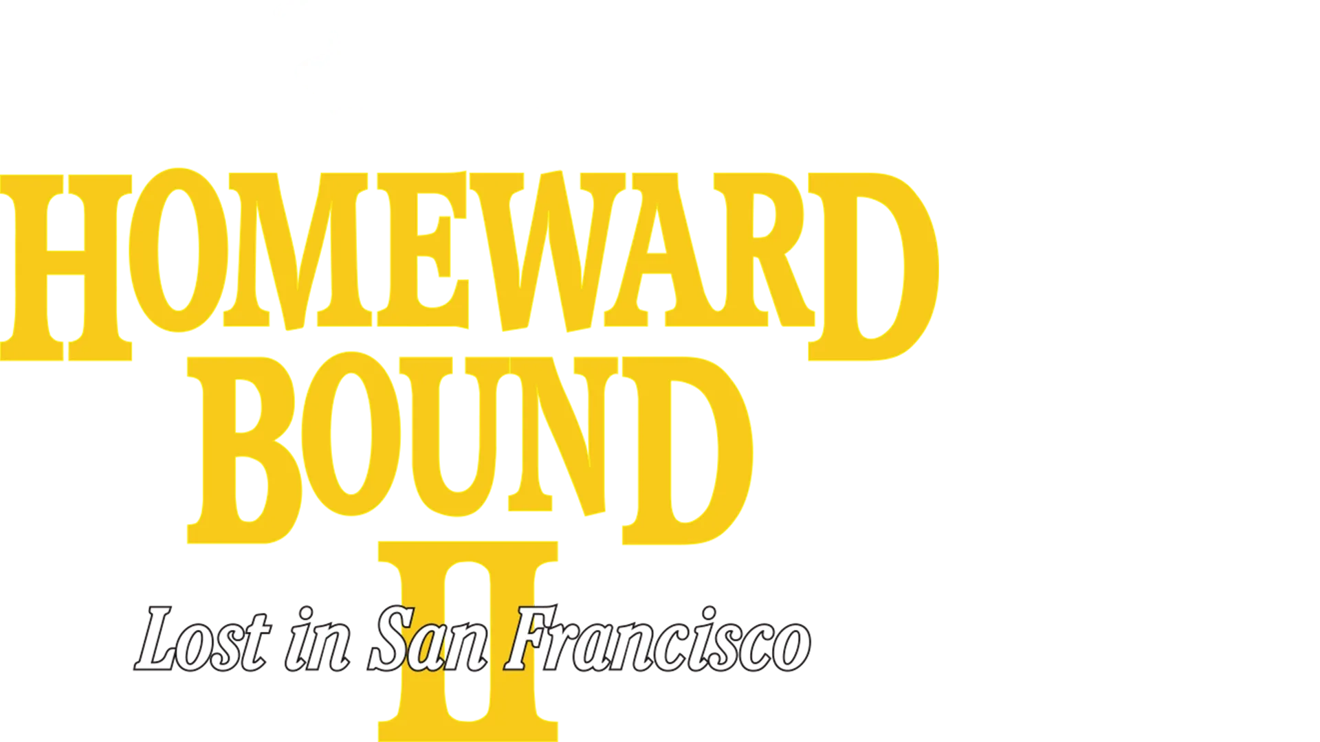Homeward Bound II: Lost in San Francisco