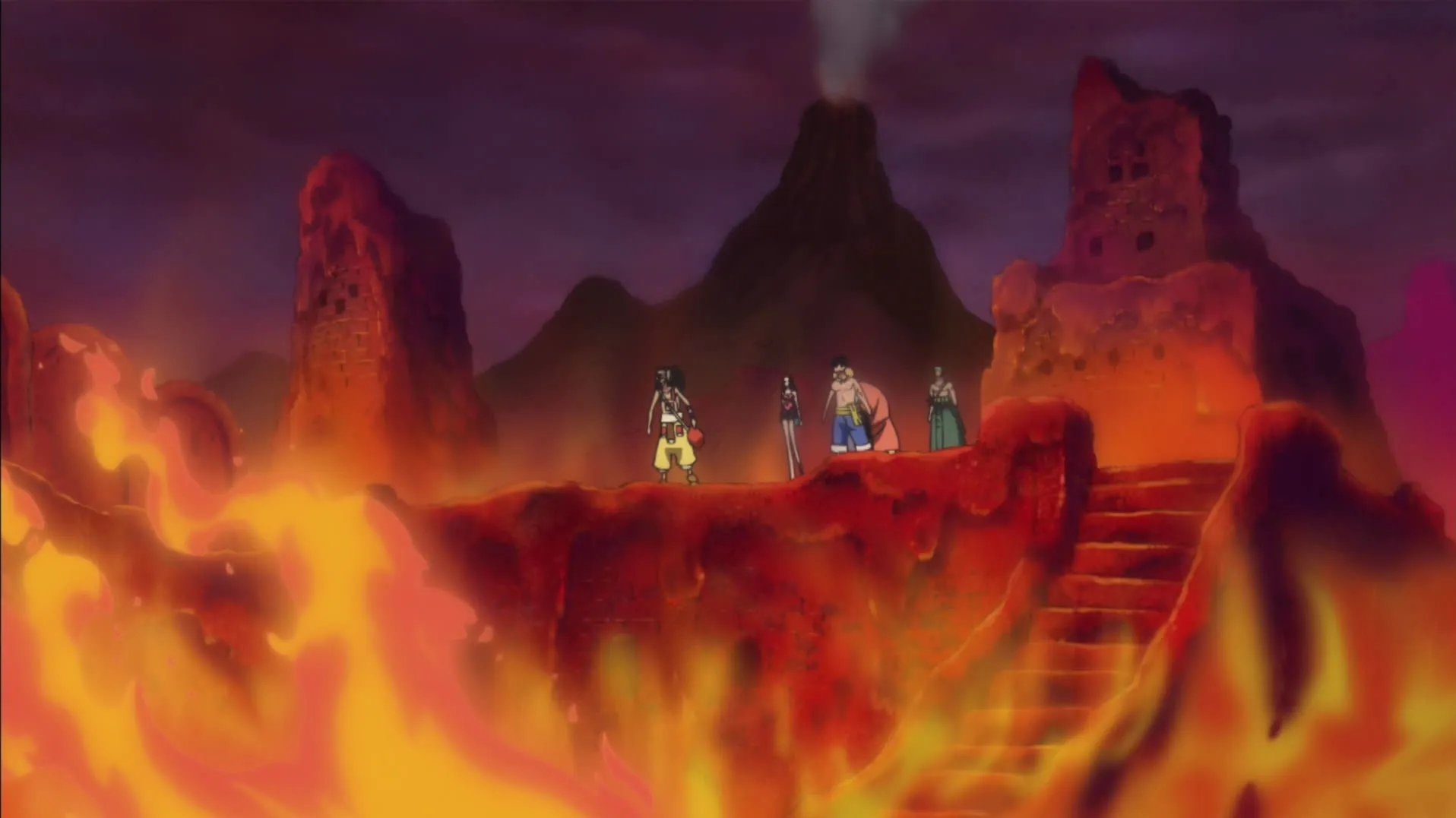 thumbnail - Punk Hazard: E581 (Dub) The Straw Hats Stunned! Enter: A Samurai’s Horrifying Severed Head!