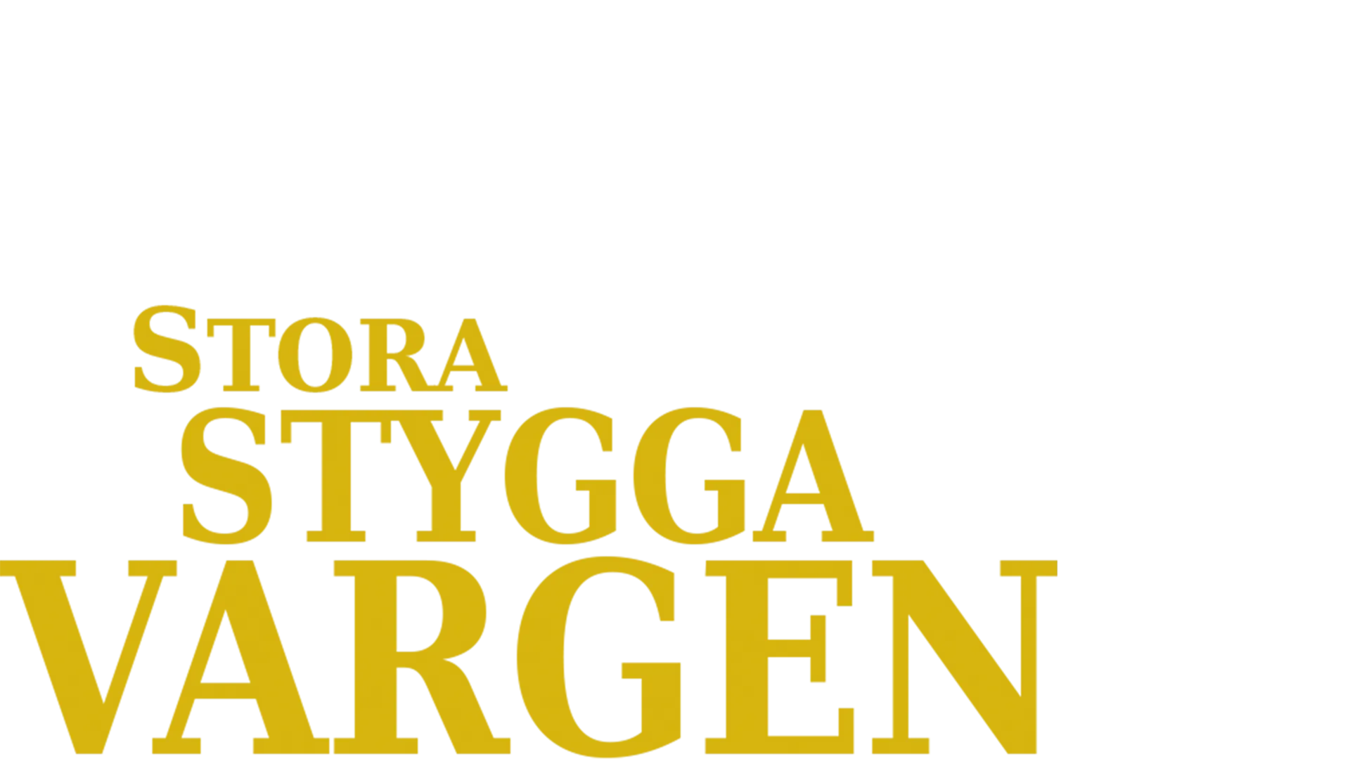 Stora stygga vargen