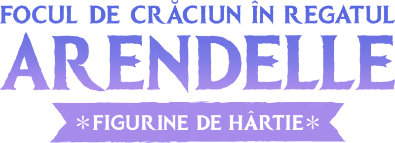 Focul de Crăciun În Regatul Arendelle: Figurine de Hârtie