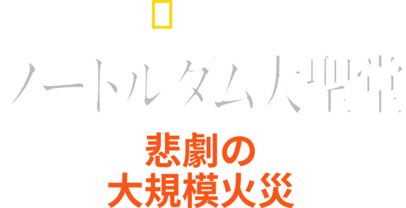 ノートルダム大聖堂：悲劇の大規模火災