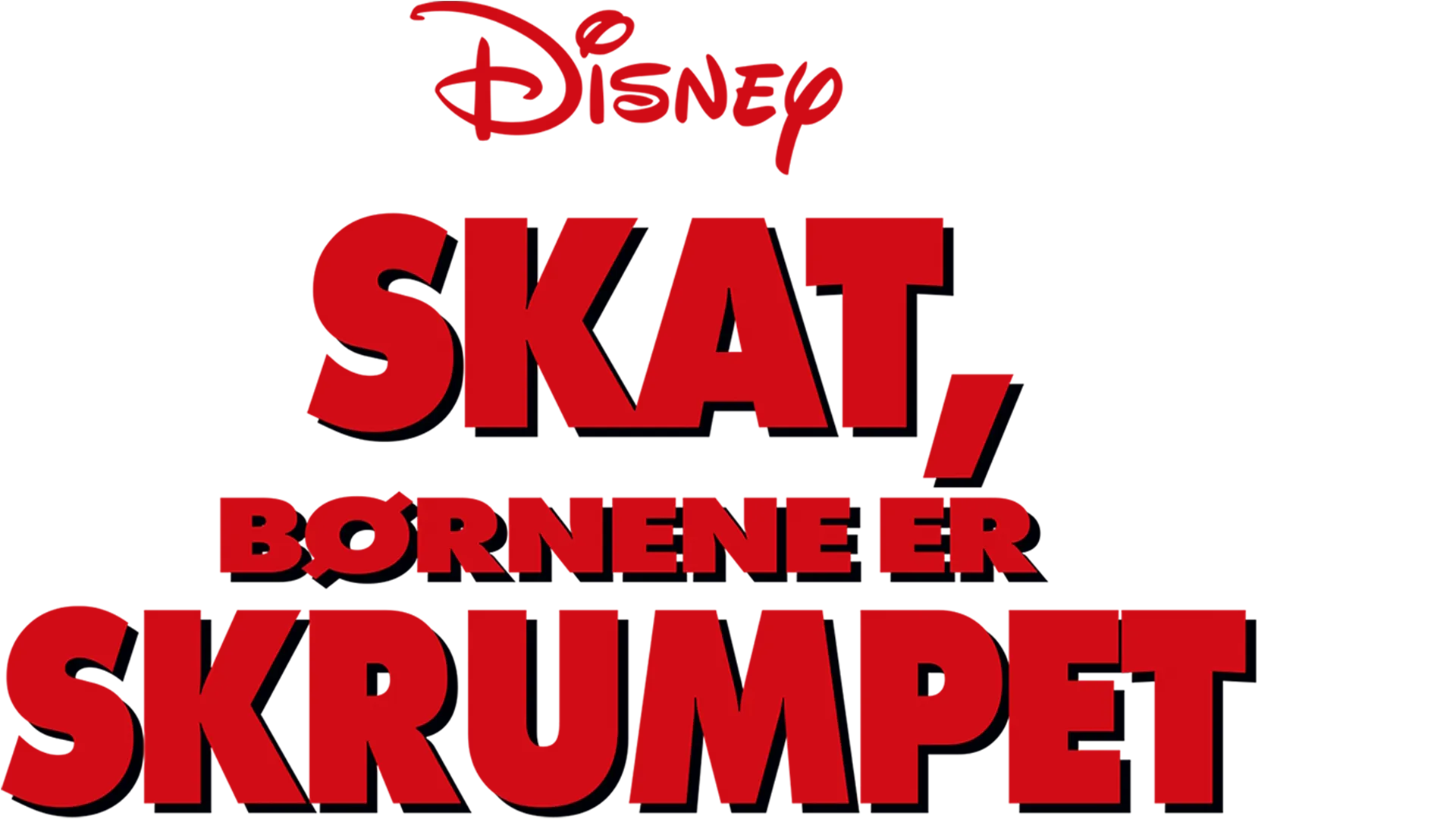 Skat, børnene er skrumpet