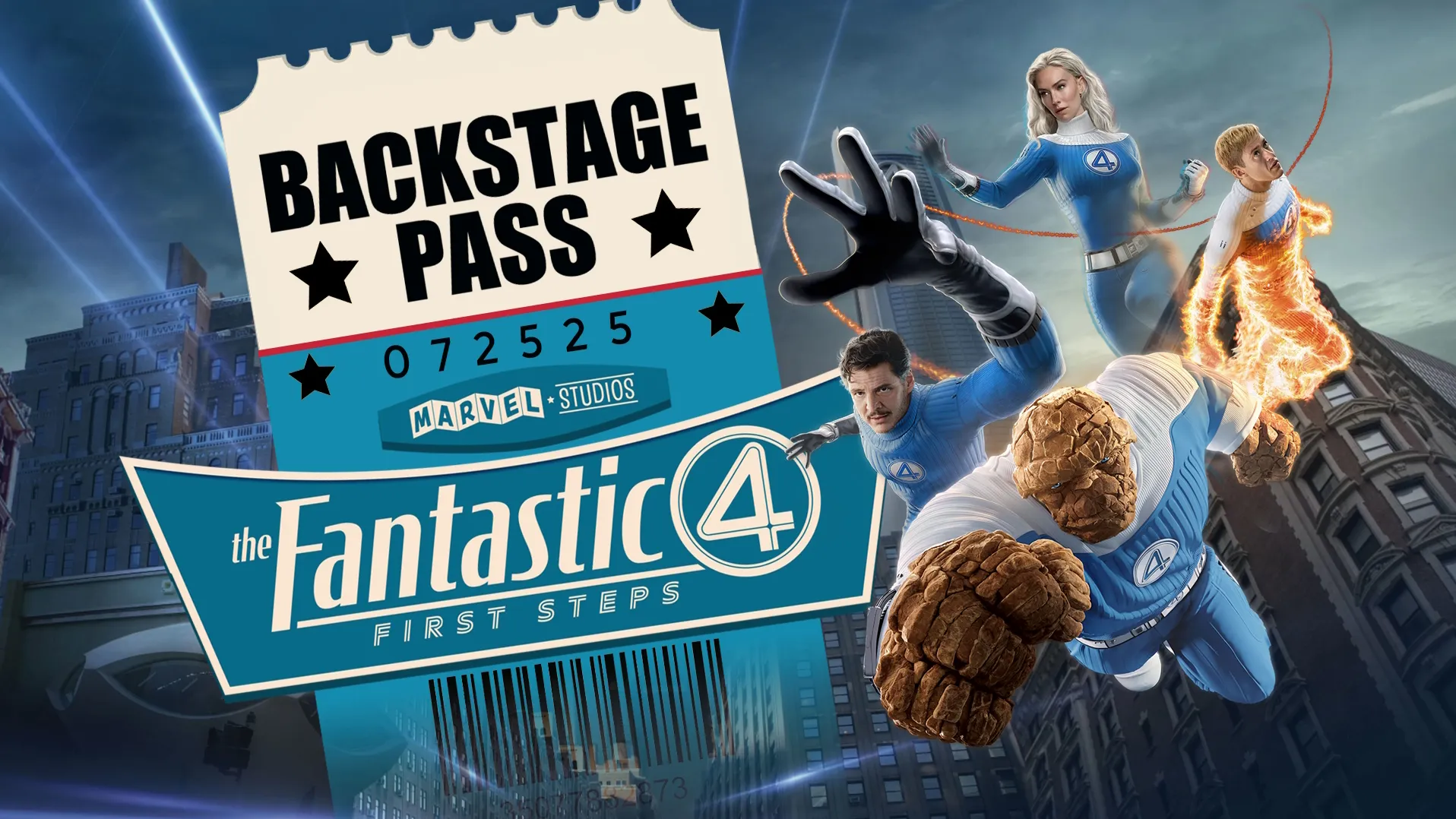 thumbnail - Backstage Pass - The Fantastic Four: First Steps