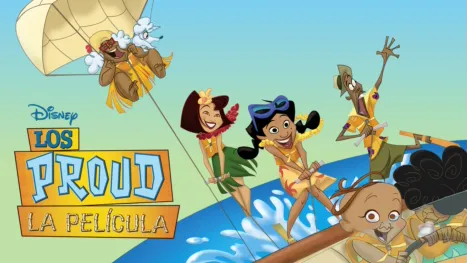 thumbnail - Los Proud. La película
