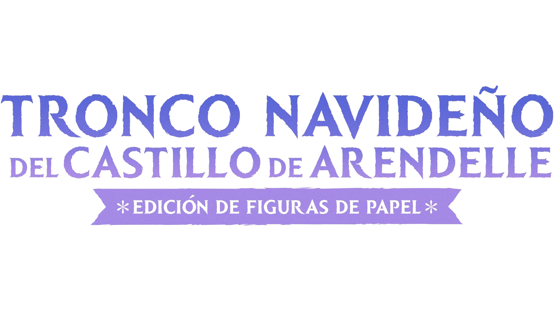 Tronco navideño del castillo de Arendelle: Edición De Figuras De Papel