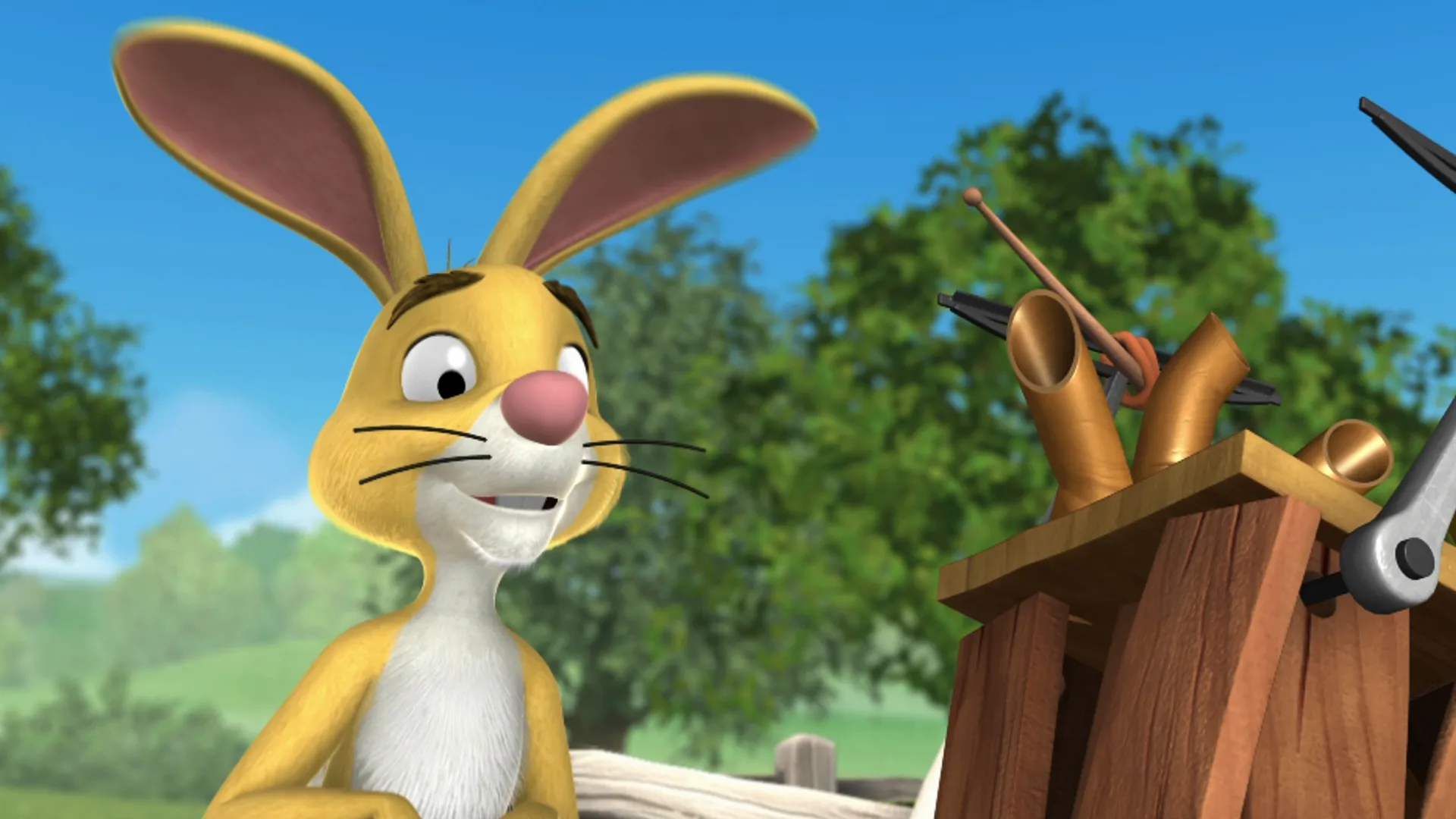 thumbnail - S1:E21 Symphony for a Rabbit / Tigger Goes Snowflaky