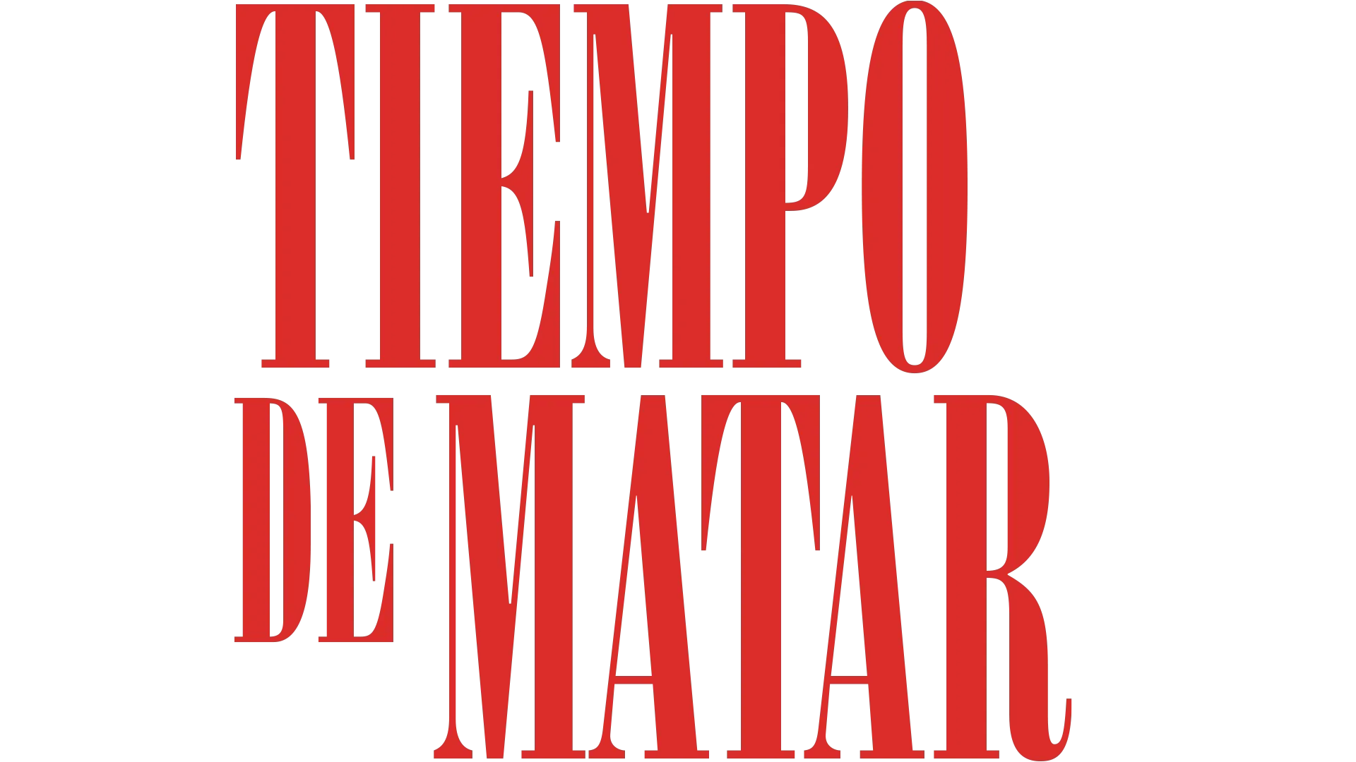 Tiempo de matar
