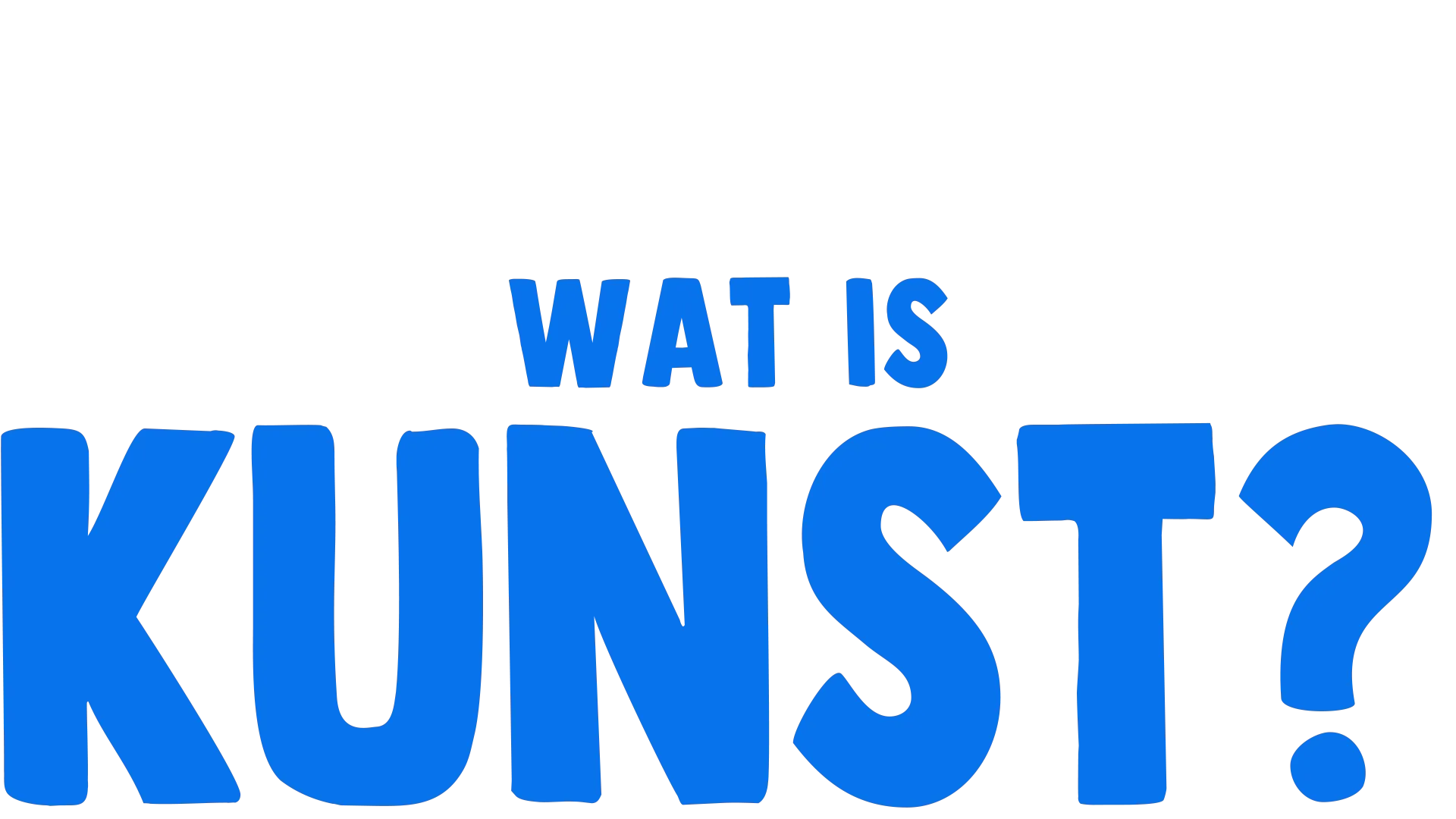 Vorkie stelt een vraag: Wat is kunst?