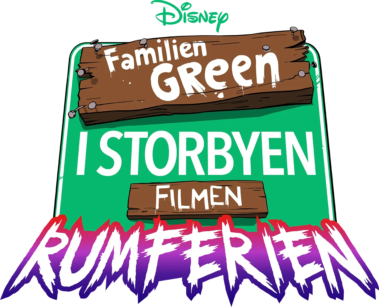 Familien Green i Storbyen Filmen: Rumferien