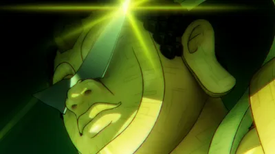 thumbnail - S2:E24 (Sub) Clash! Space Kaiju vs. Giant Robot!