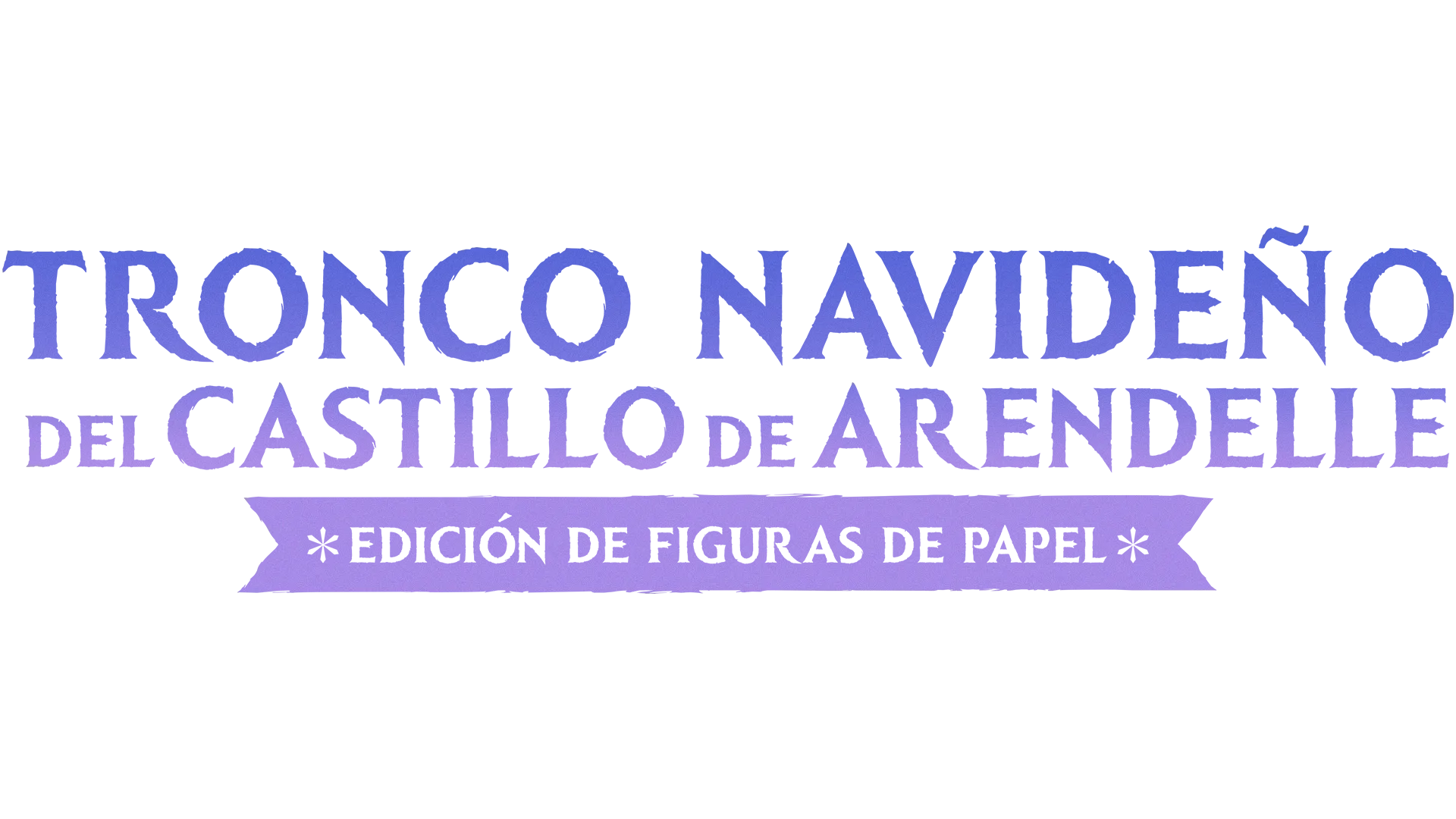 Tronco navideño del castillo de Arendelle: Edición De Figuras De Papel