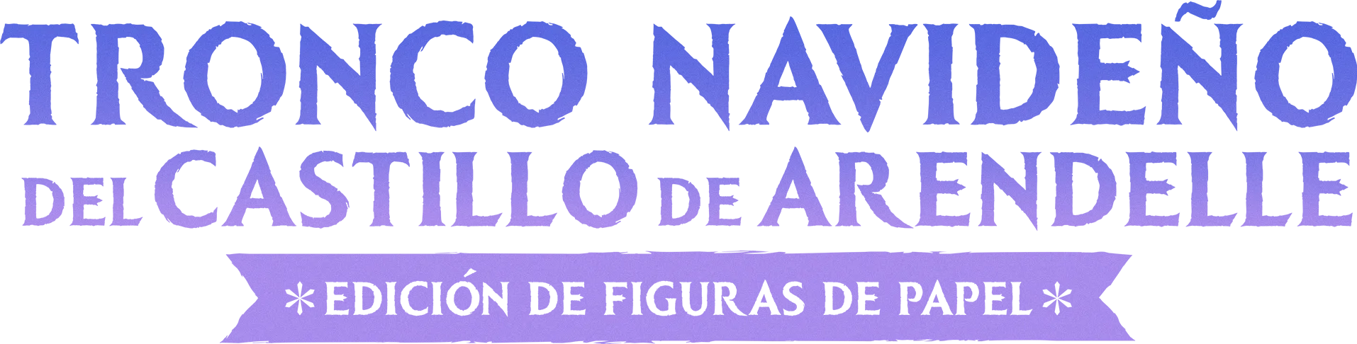 Tronco navideño del castillo de Arendelle: Edición De Figuras De Papel