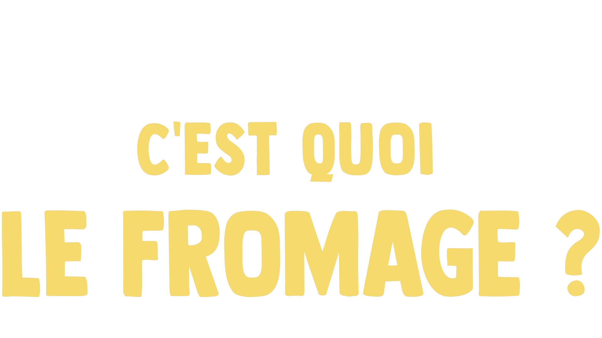 Fourchette se pose des questions : c'est quoi le fromage ?