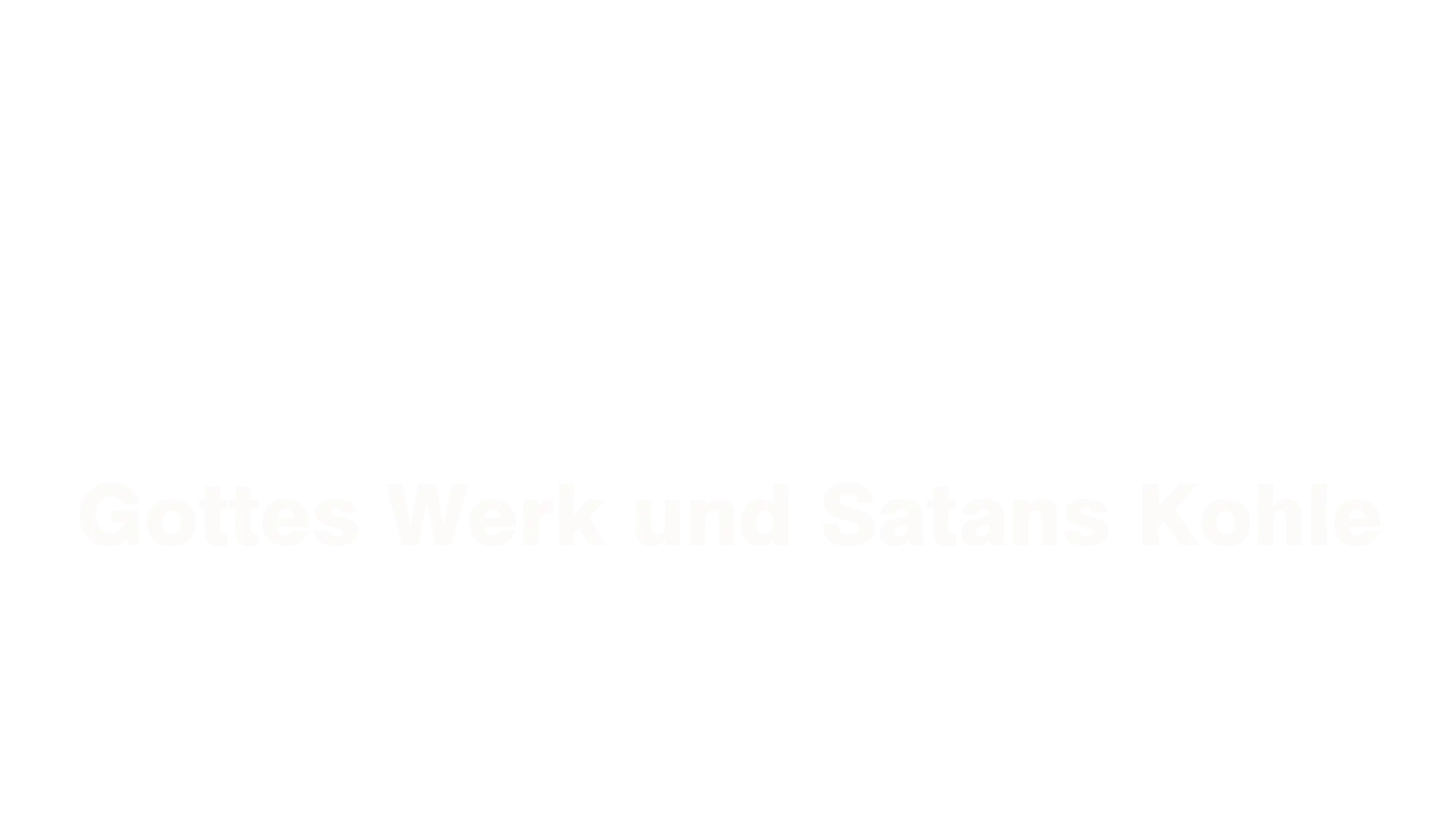 Wilsberg - Gottes Werk und Satans Kohle