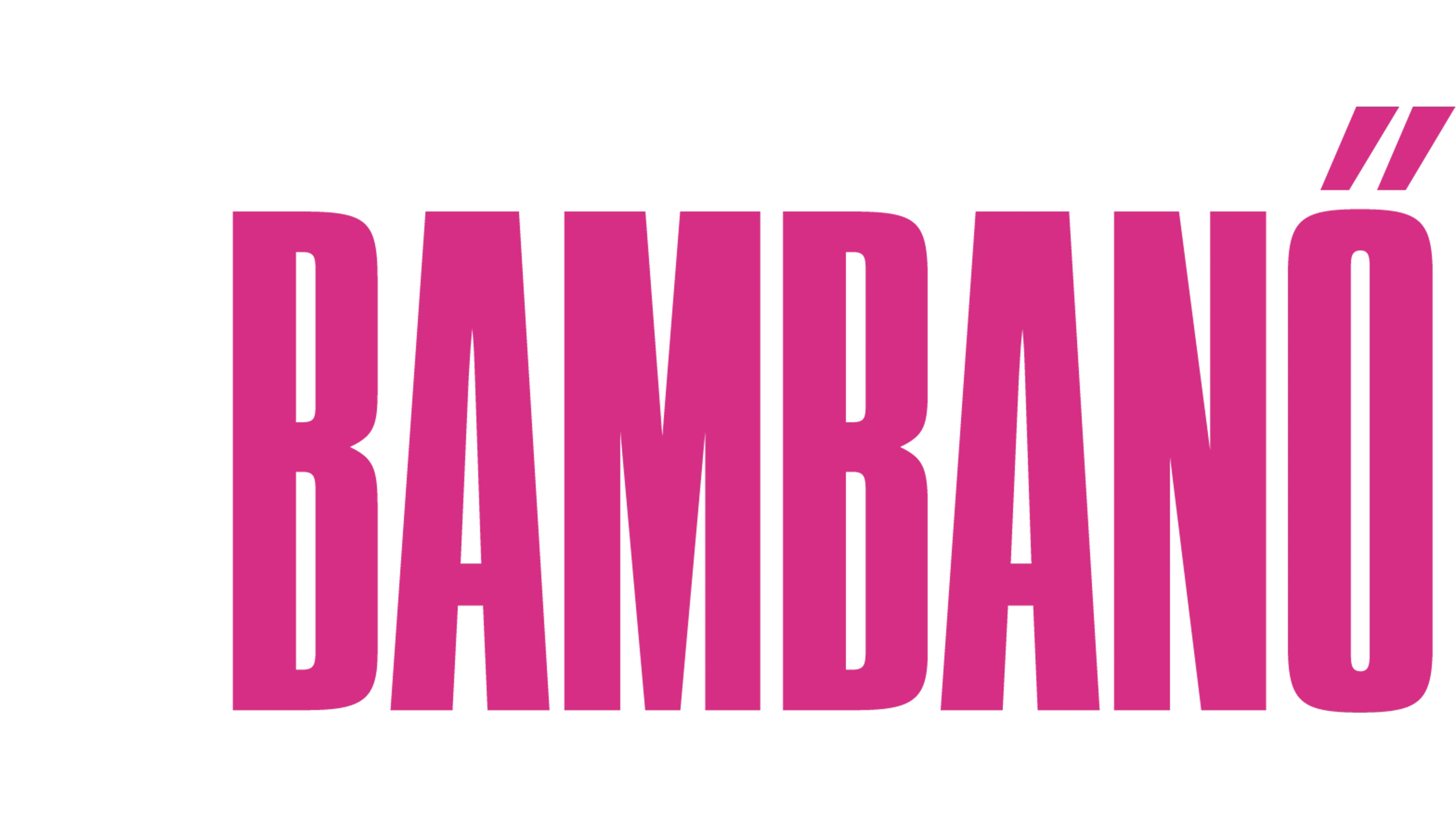 A bambanő