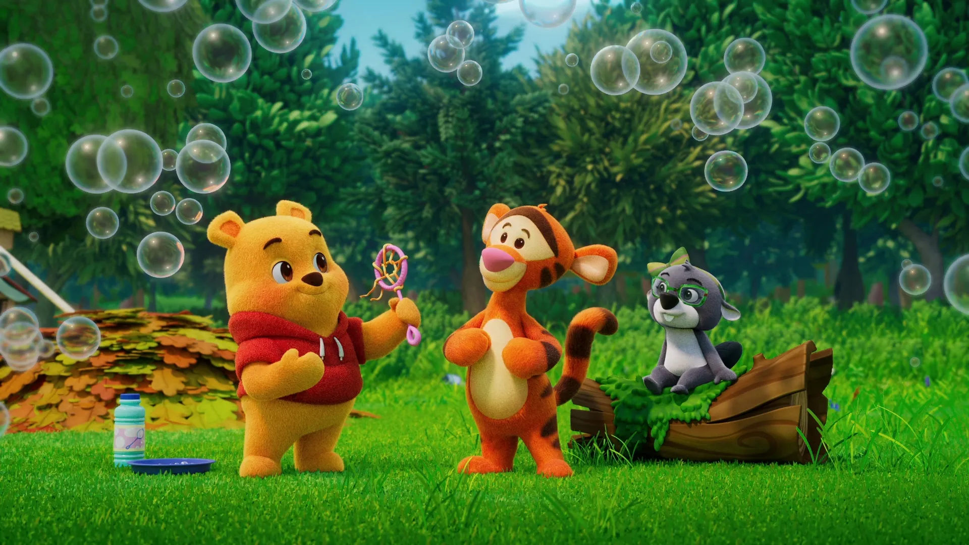 thumbnail - S2：第12話「ティガーとビーのシャボン玉遊び」