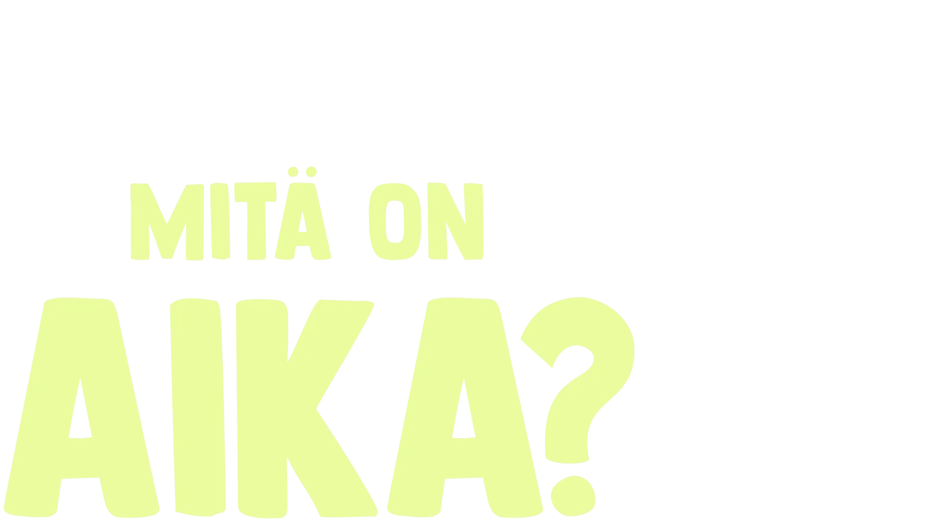Kahveli kysyy: Mitä on aika?