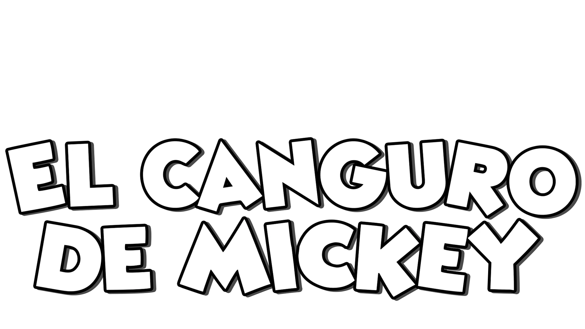 El canguro de Mickey