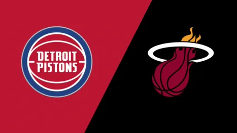 Detroit Pistons vs. Miami Heat