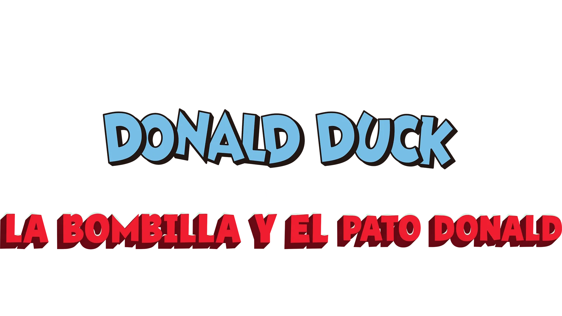 La bombilla y el Pato Donald