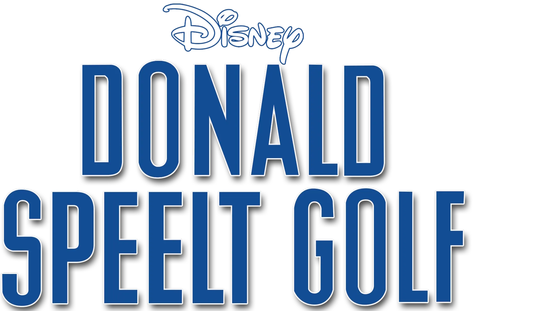 Donald speelt golf