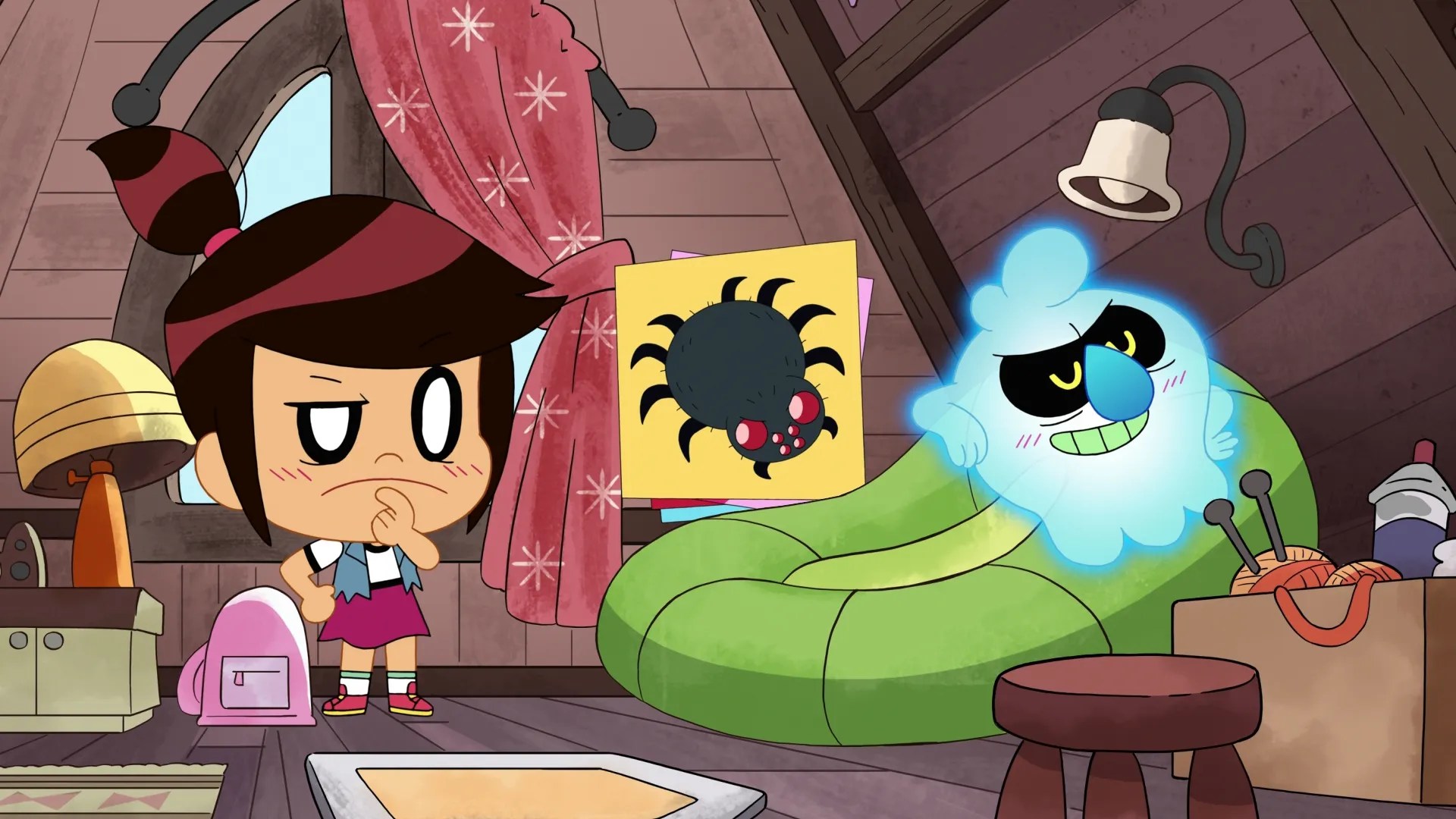 thumbnail - S1:E2 The Ghost and Molly McGee: Bedroom Battle