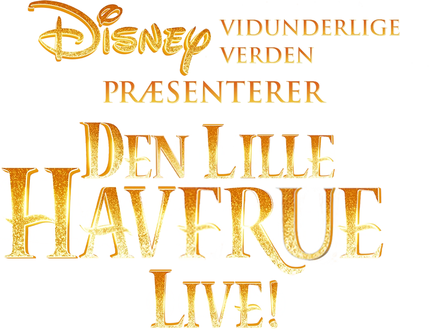 Disneys vidunderlige verden præsenterer Den lille Havfrue live!