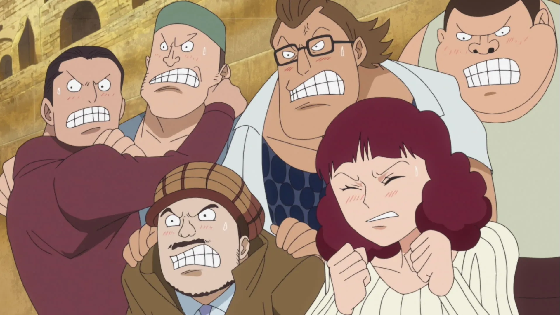 thumbnail - Dressrosa: E636 (Dub) A Super Rookie! Bartolomeo the Cannibal!