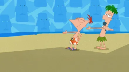 "Backyard Beach" (Sing-Along) | Phineas and Ferb Music Video