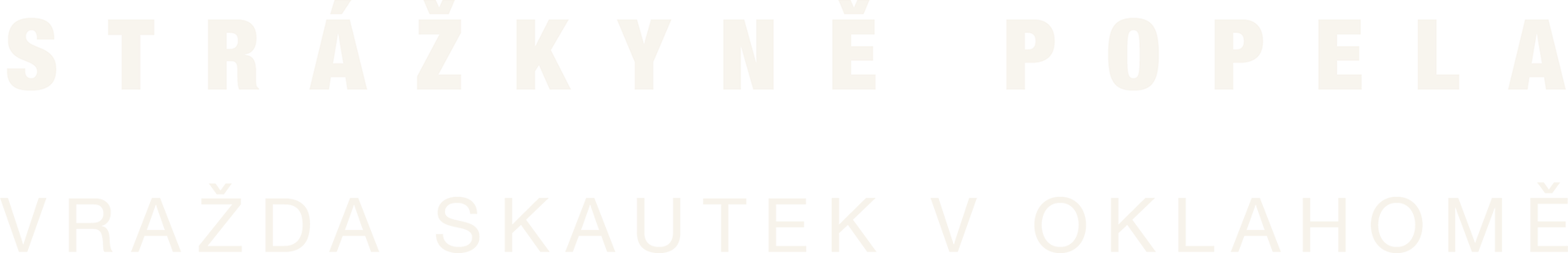 Strážkyně popela: Vražda skautek v Oklahomě