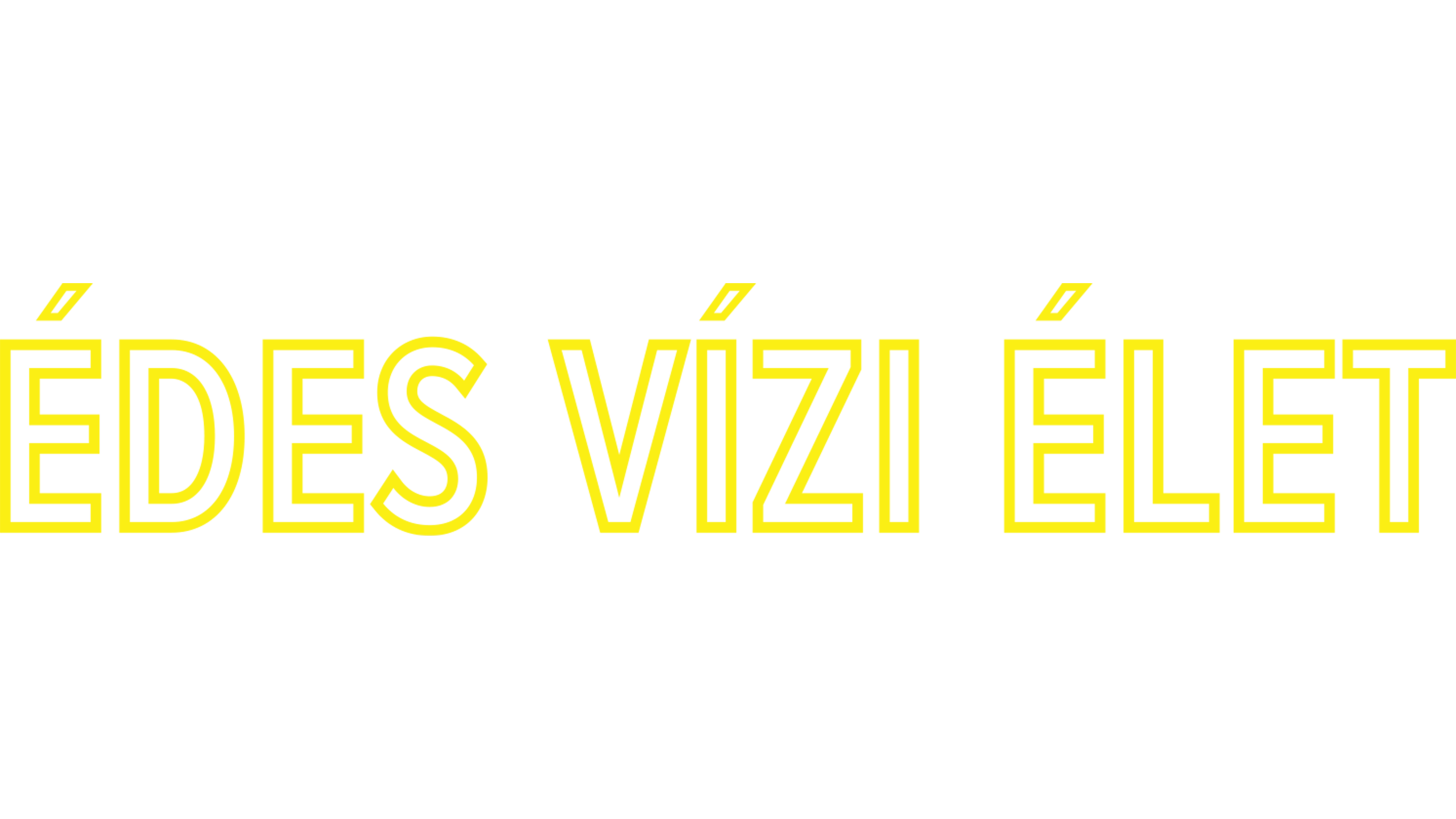 Édes vízi élet