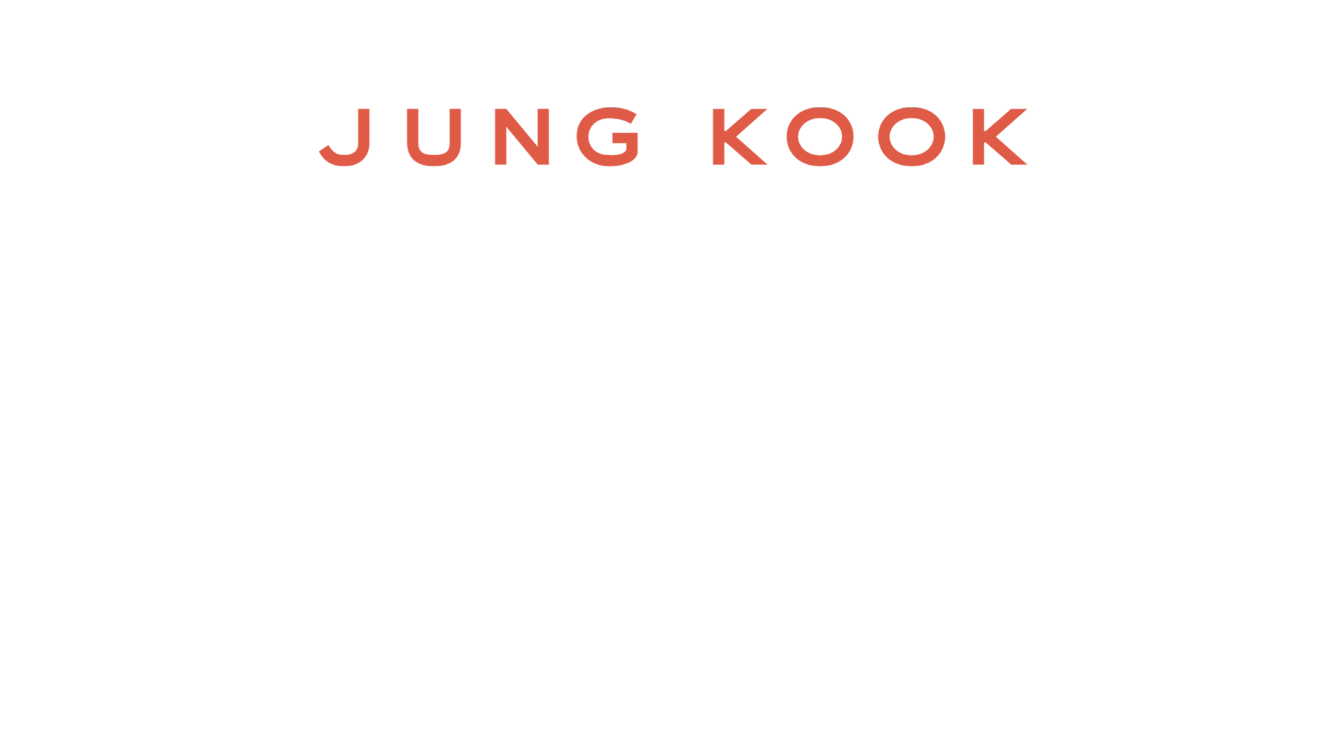 <JUNG KOOK: I AM STILL> THE ORIGINAL