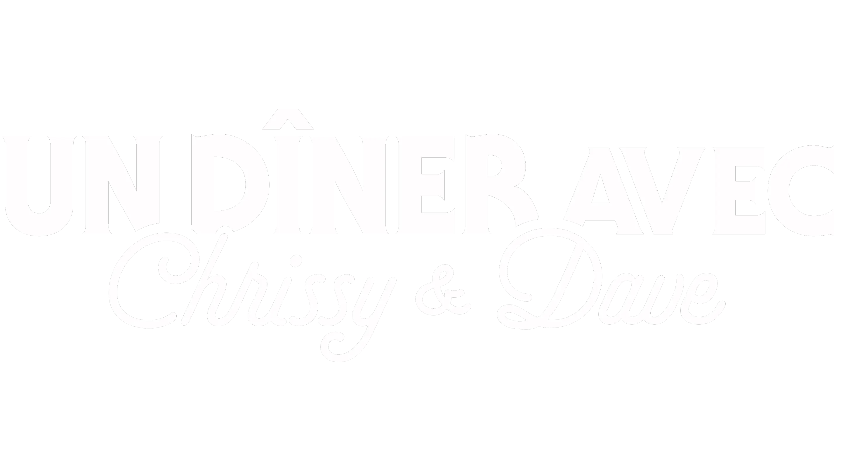 Un dîner avec Chrissy & Dave