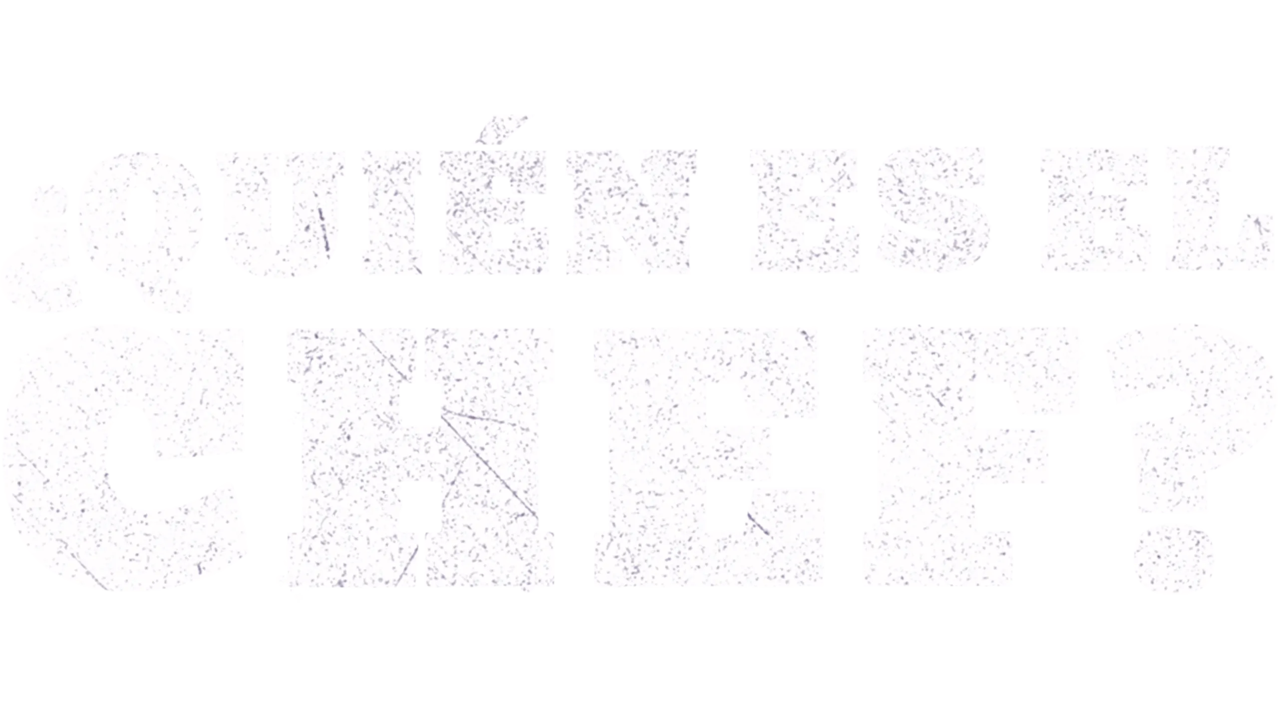¿Quién es el chef?