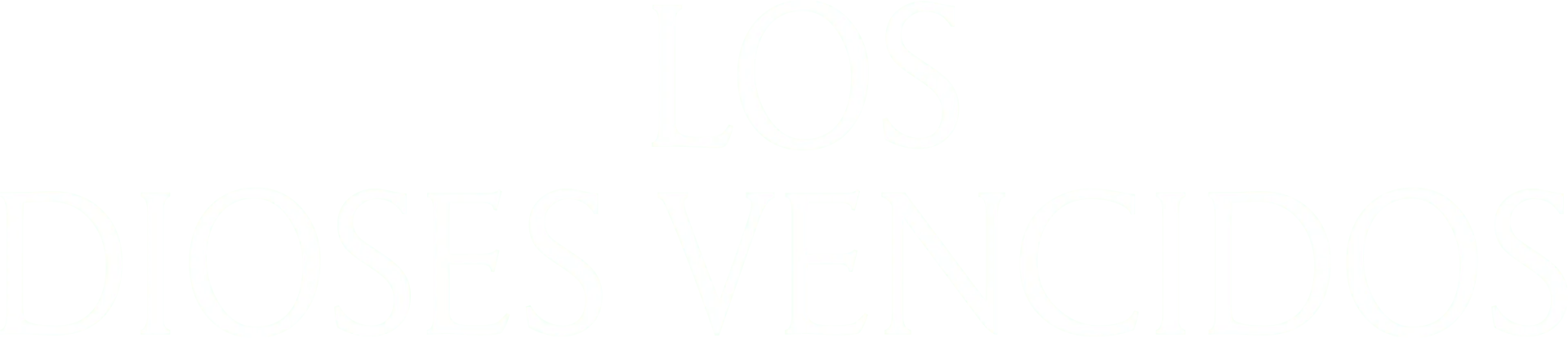 Los dioses vencidos