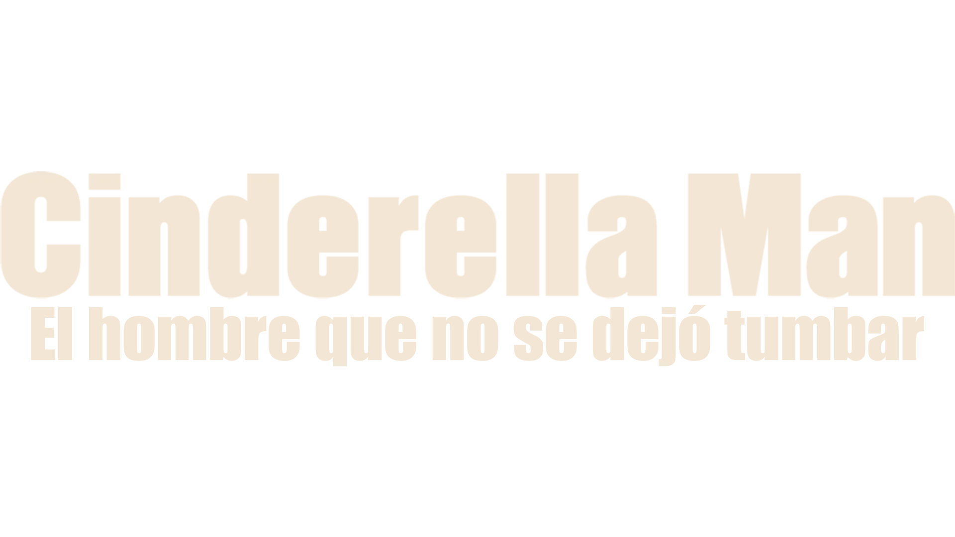 Cinderella Man. El hombre que no se dejó tumbar